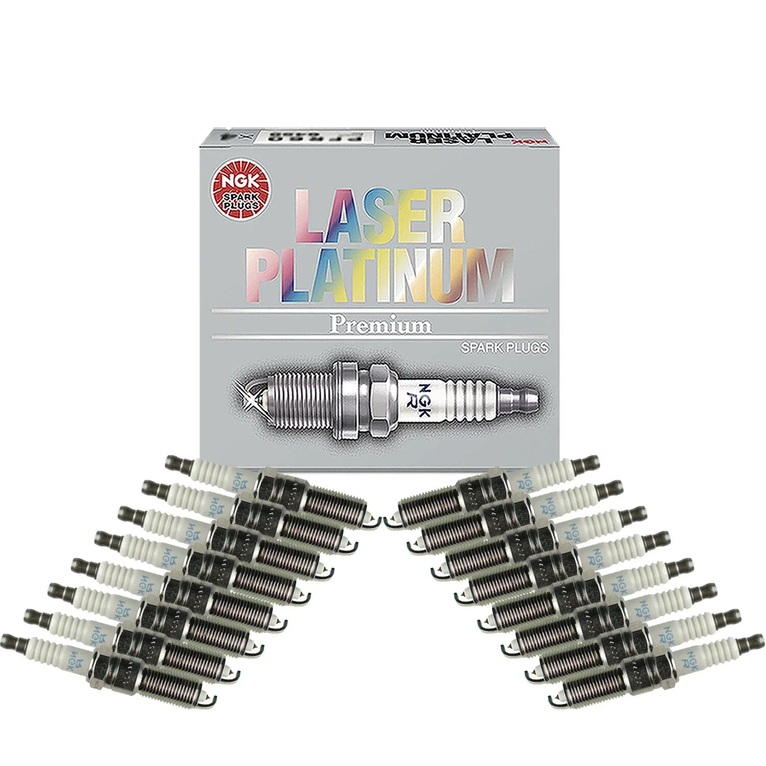 NGK Laser Iridium  Spark Plugs SILFR6A 16 Plugs
