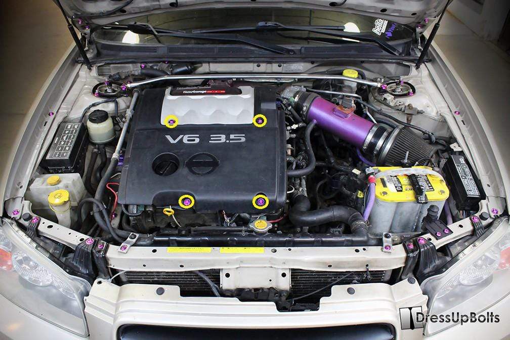 Nissan Maxima (2000-2003) Titanium Engine Cover Kit