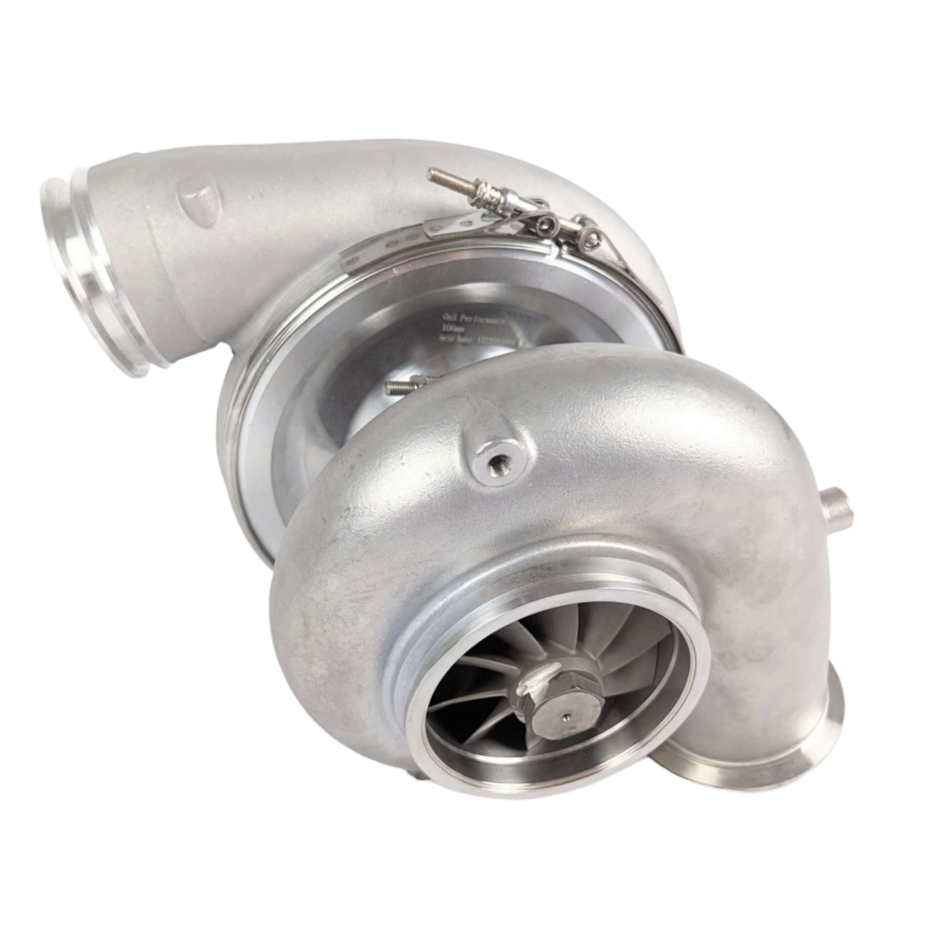 ON3 Performance 107mm CNC Billet Wheel Turbocharger T6 Stainless V-Band Exhaust Housing