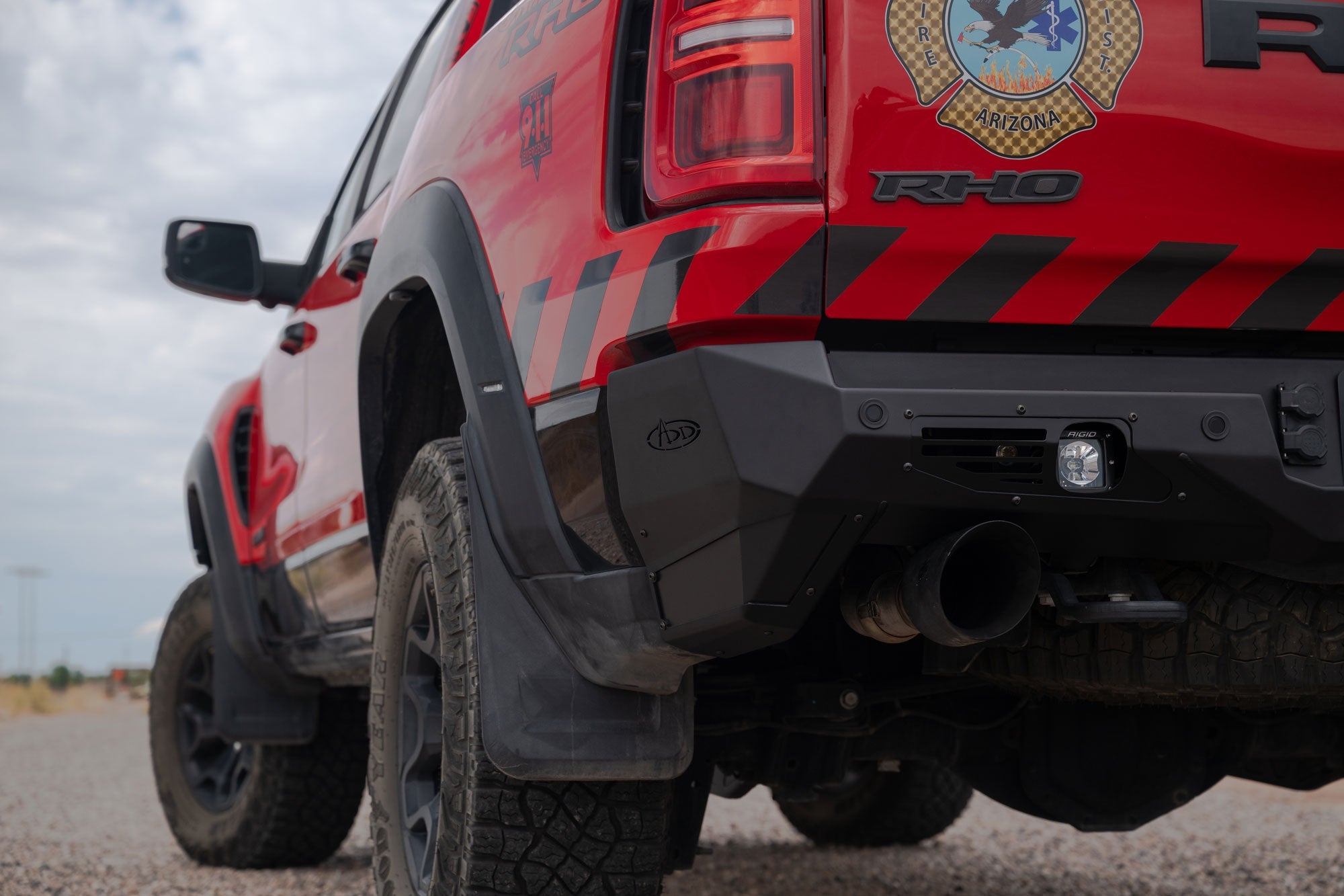 ADD 2025 Ram RHO Bomber Rear Bumper