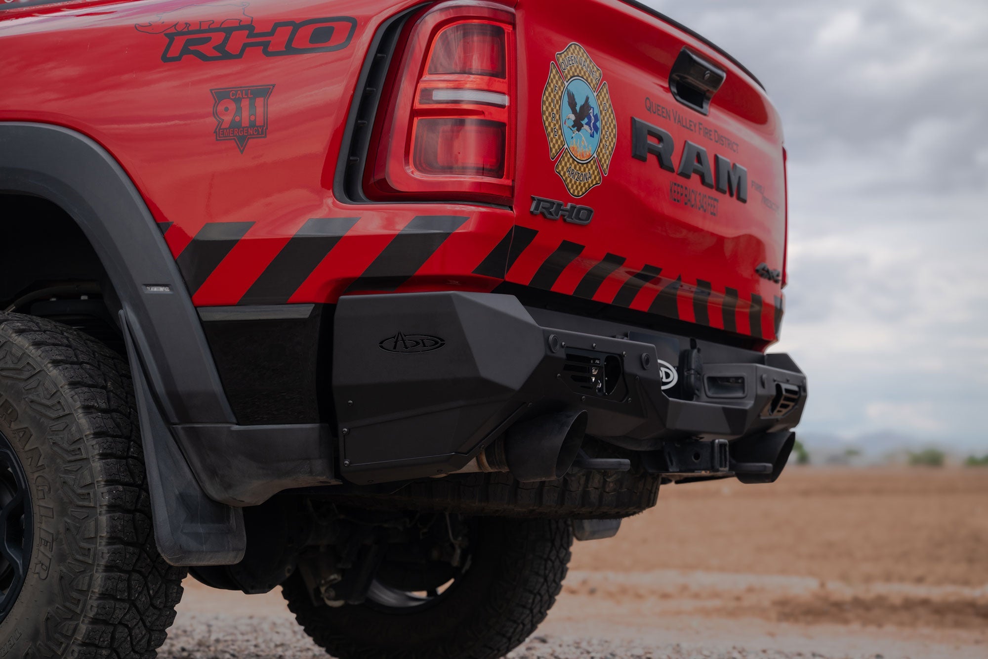 ADD 2025 Ram RHO Bomber Rear Bumper
