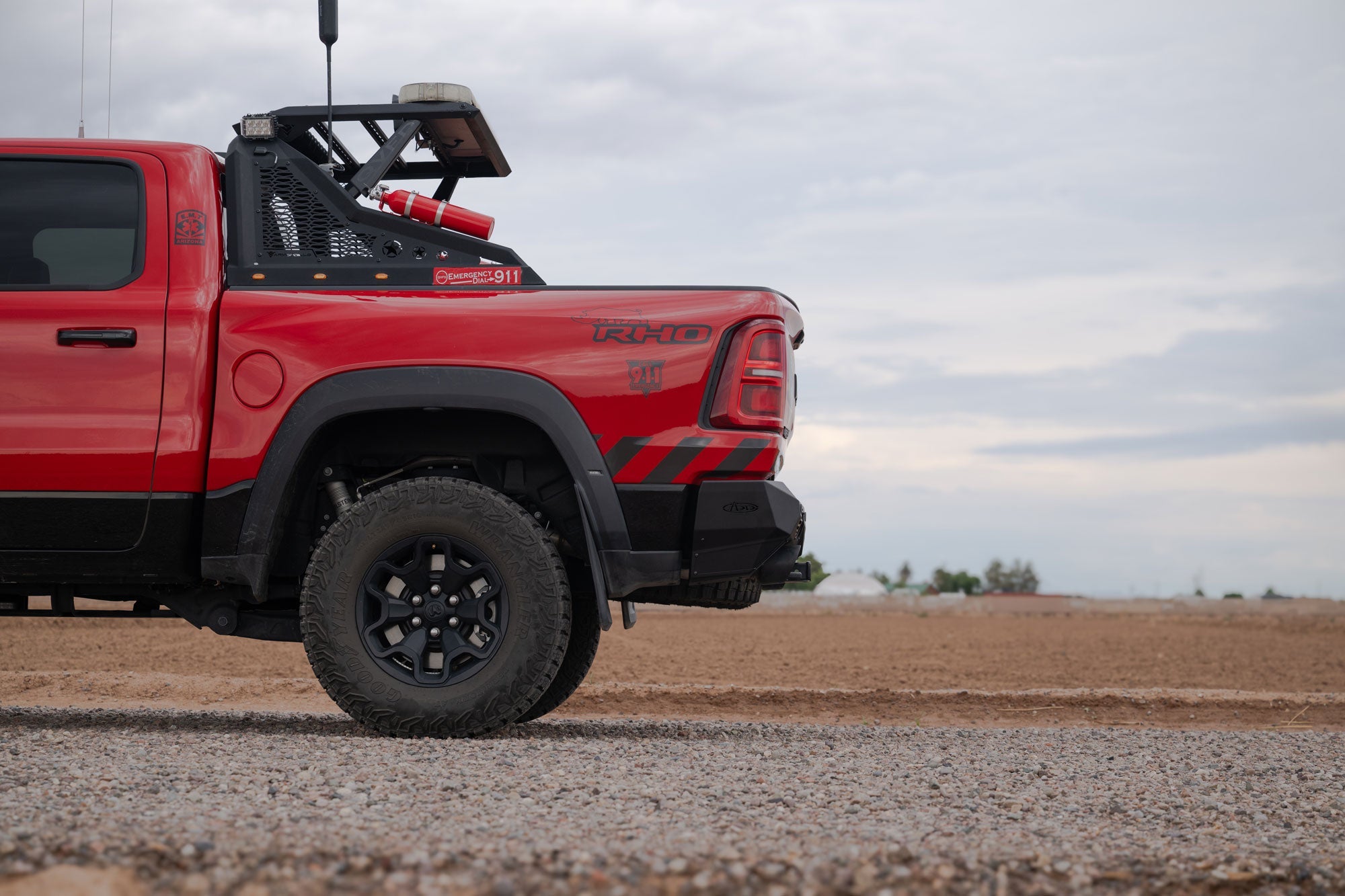 ADD 2025 Ram RHO Bomber Rear Bumper