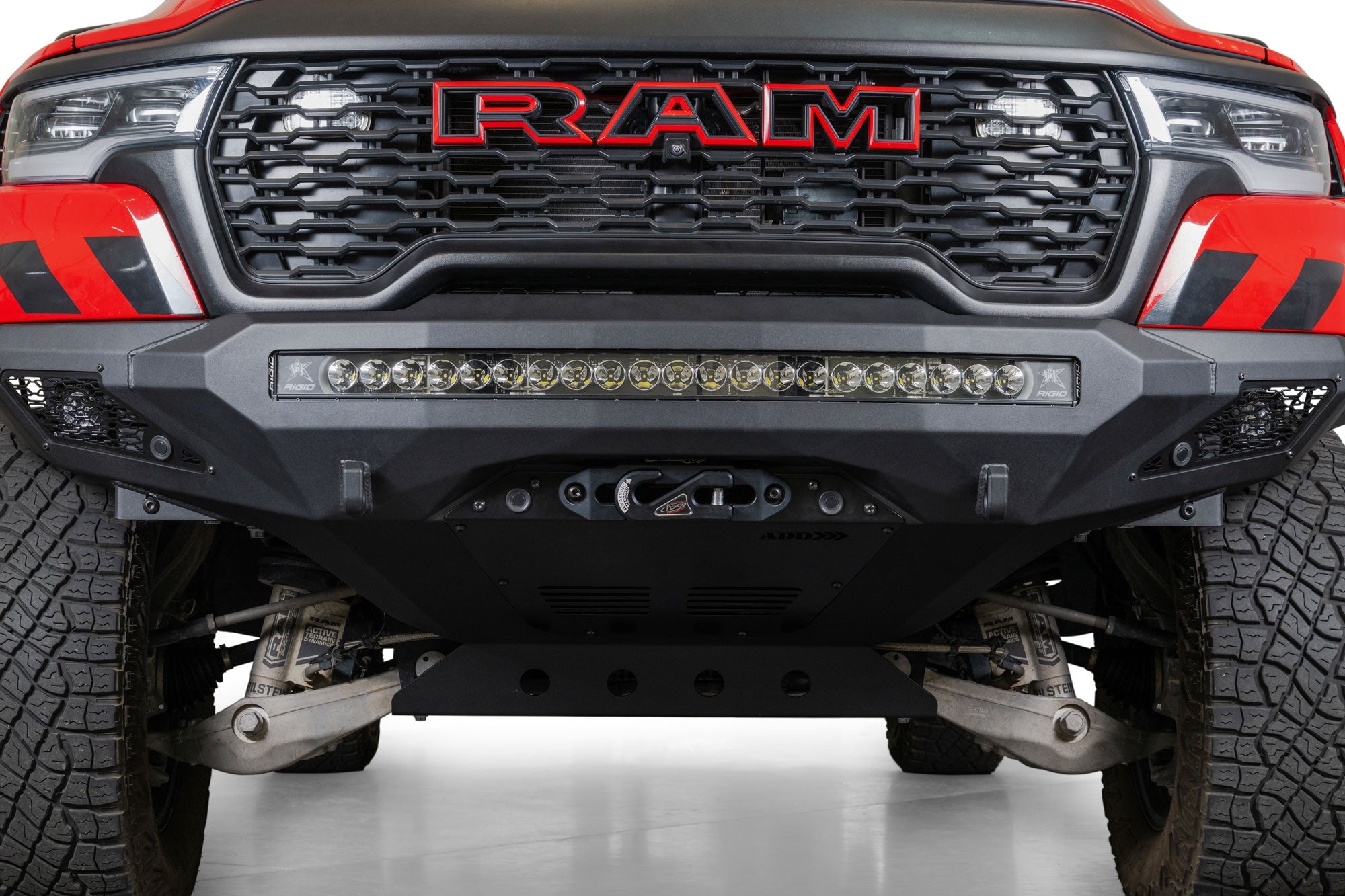 ADD 2025 Ram RHO Stealth Fighter Front Bumper Winch Kit