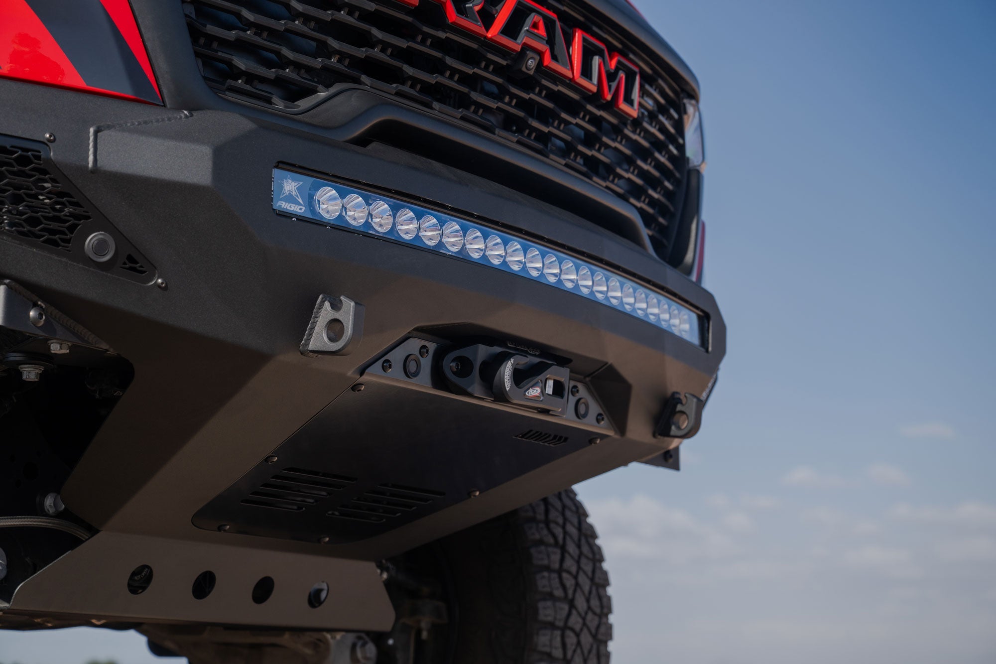 ADD 2025 Ram RHO Stealth Fighter Front Bumper Winch Kit