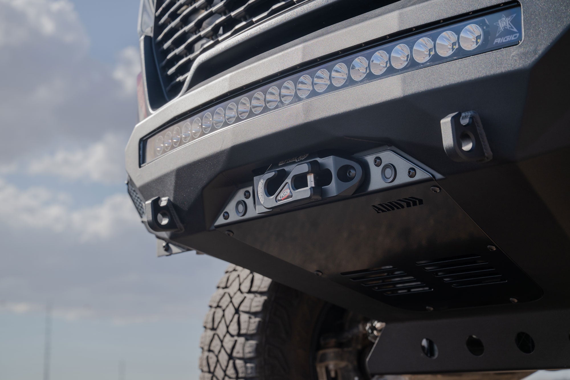 ADD 2025 Ram RHO Stealth Fighter Front Bumper Winch Kit
