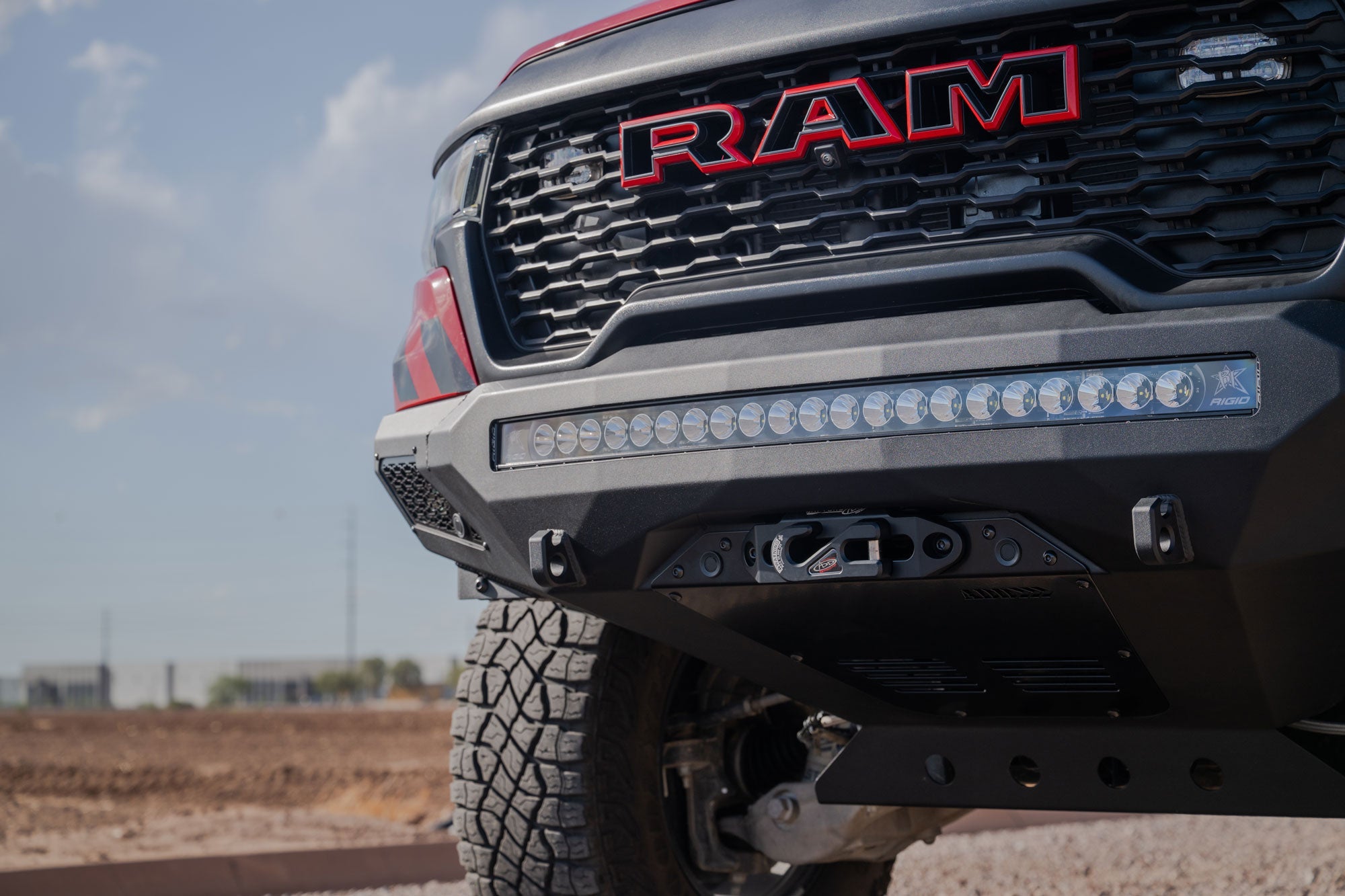 ADD 2025 Ram RHO Stealth Fighter Front Bumper Winch Kit