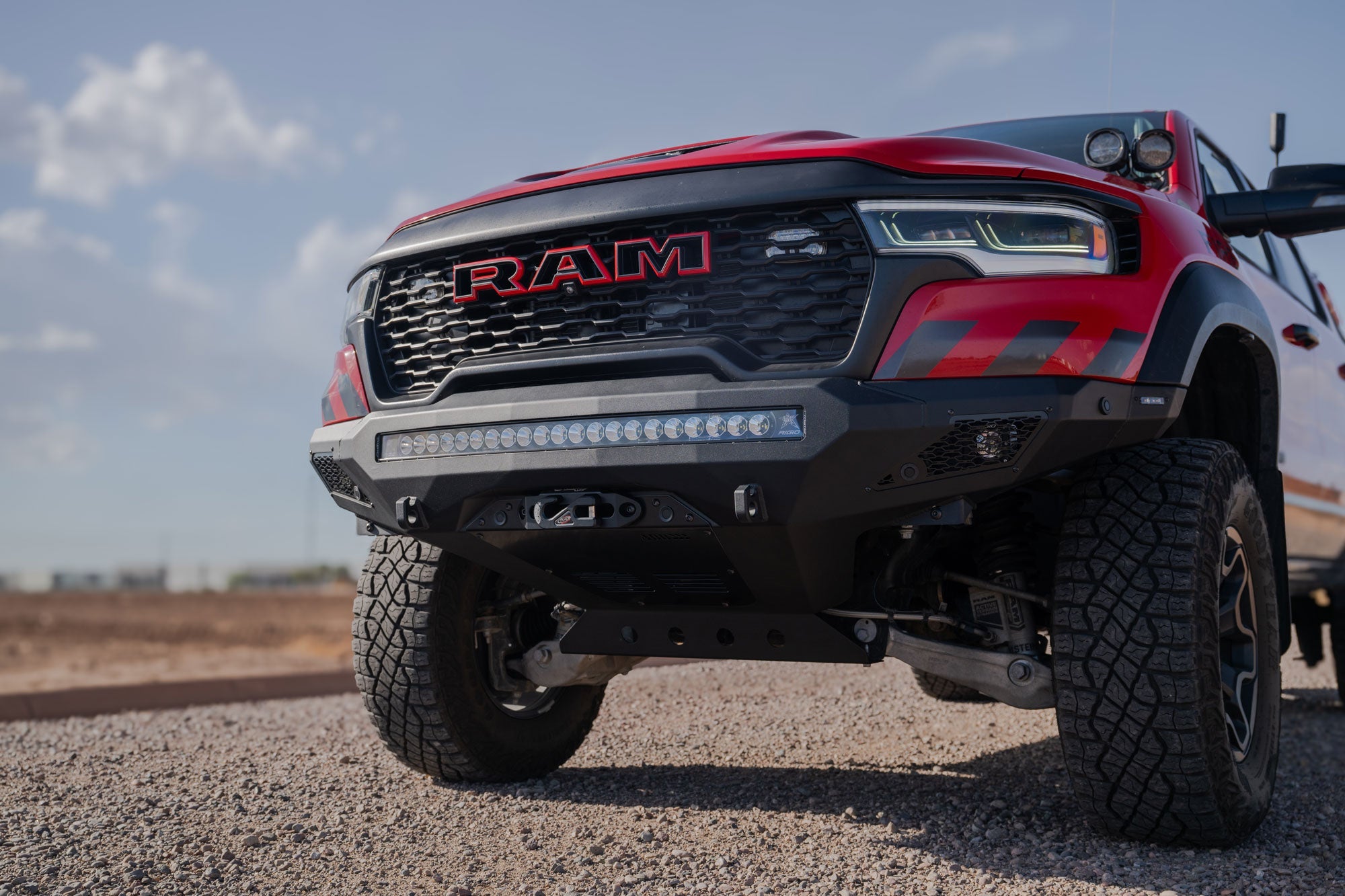 ADD 2025 Ram RHO Stealth Fighter Front Bumper Winch Kit