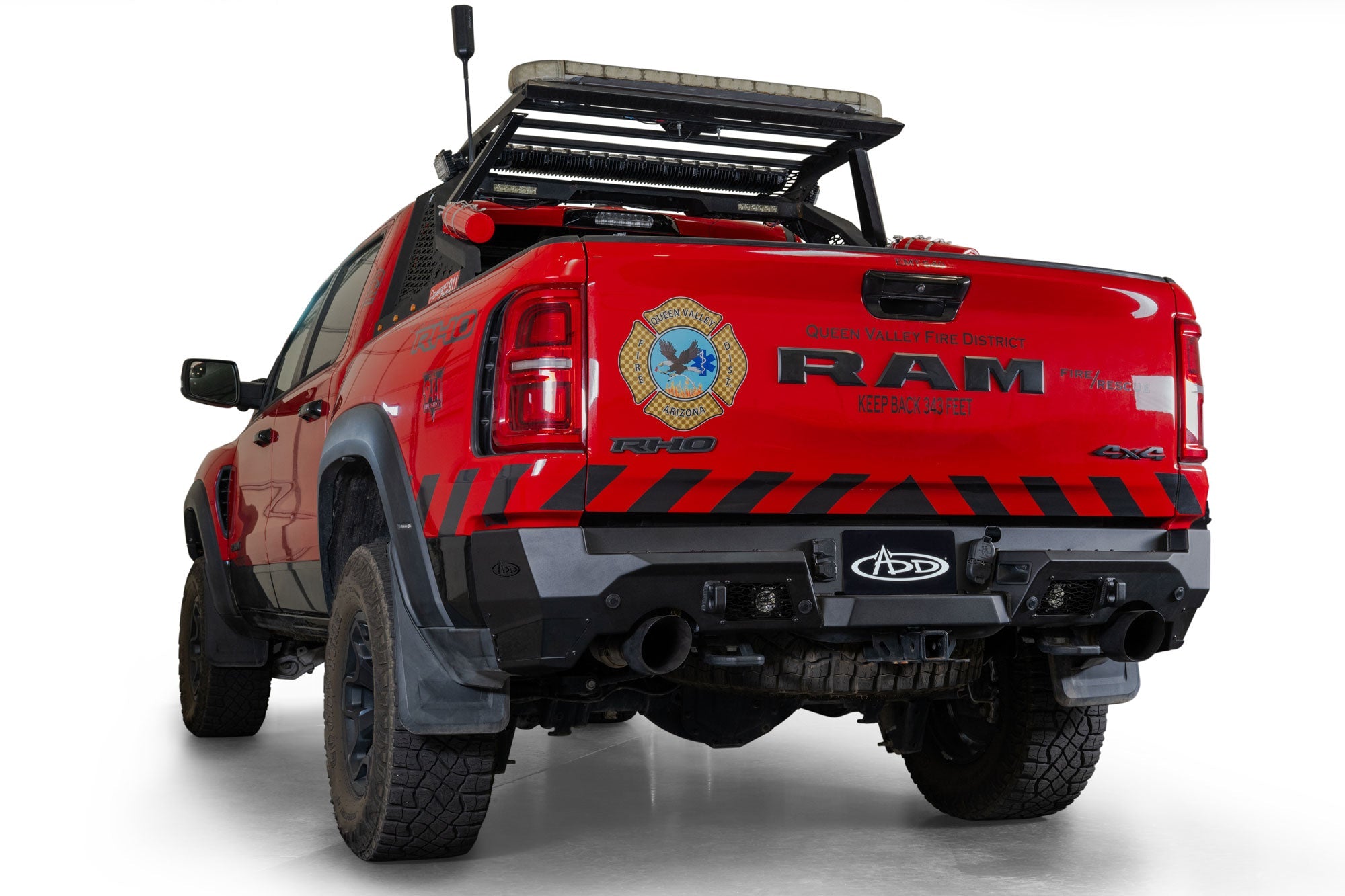 ADD 2025 Ram RHO Stealth Fighter Rear Bumper