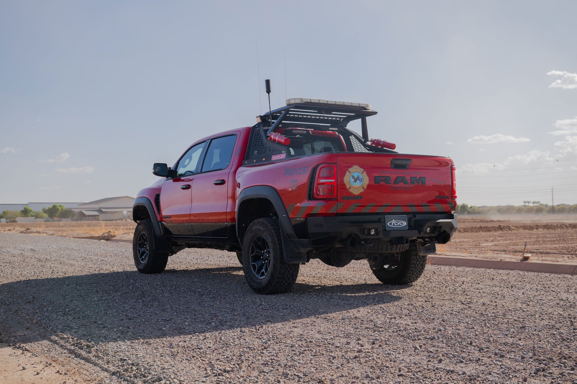 ADD 2025 Ram RHO Stealth Fighter Rear Bumper