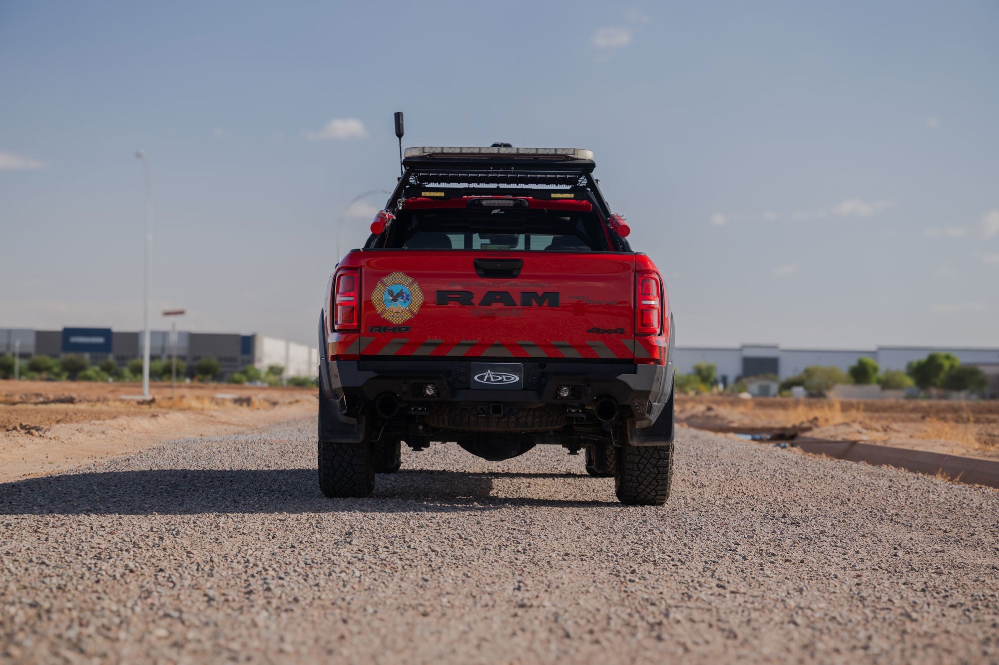 ADD 2025 Ram RHO Stealth Fighter Rear Bumper
