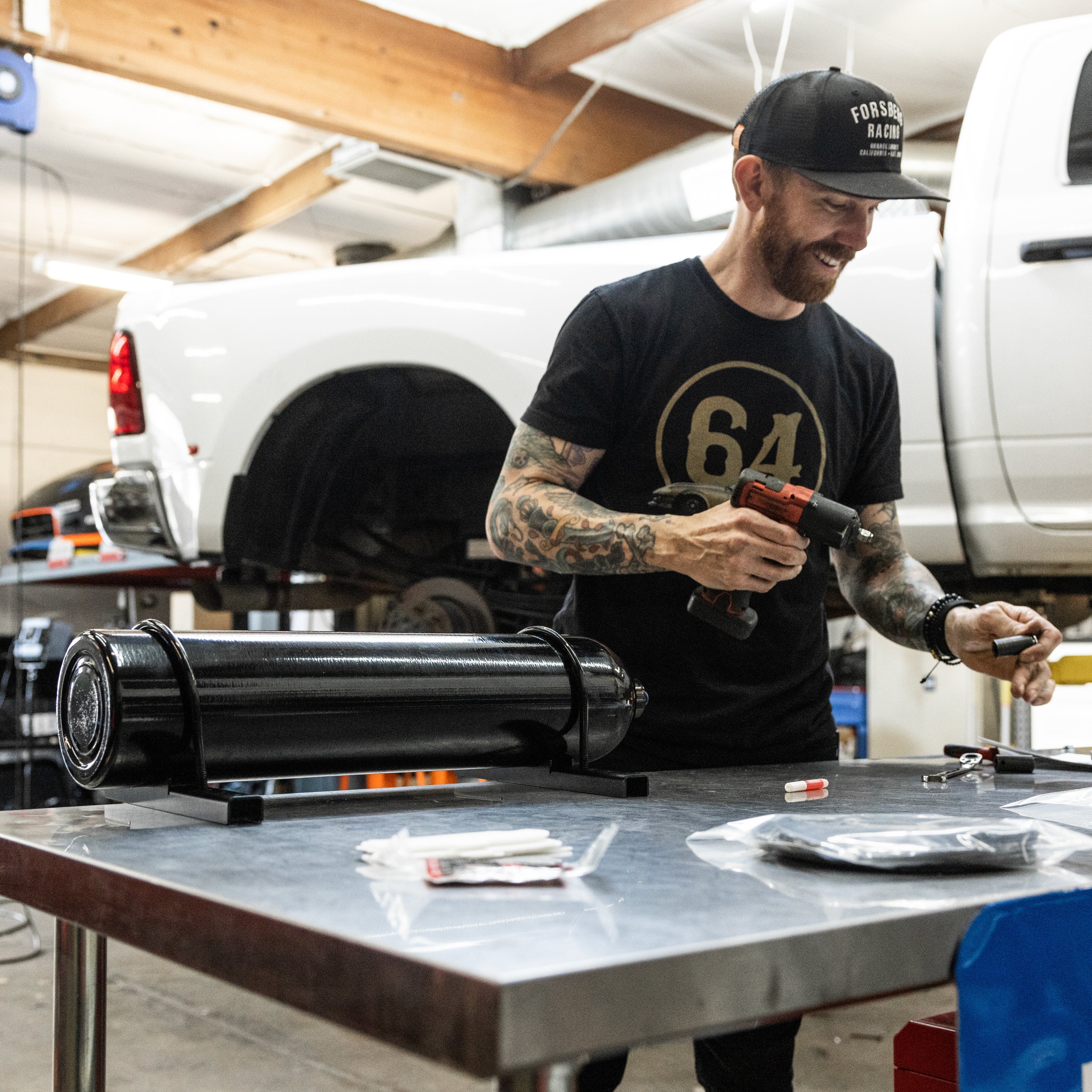 Logiq Aluminum Boost Tank