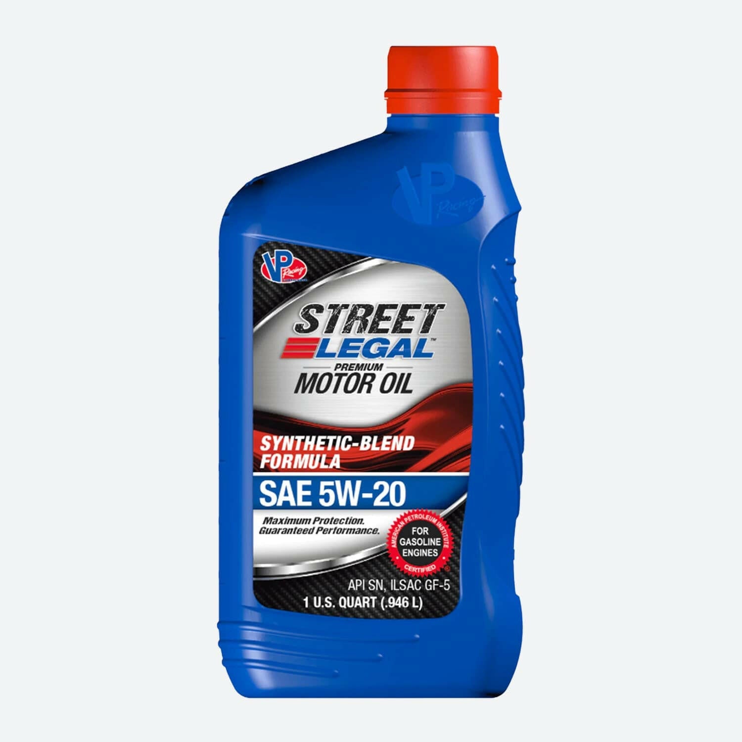 VP Racing SAE 5W20 VP Street Legal Synthetic Blend Formula Motor Oil