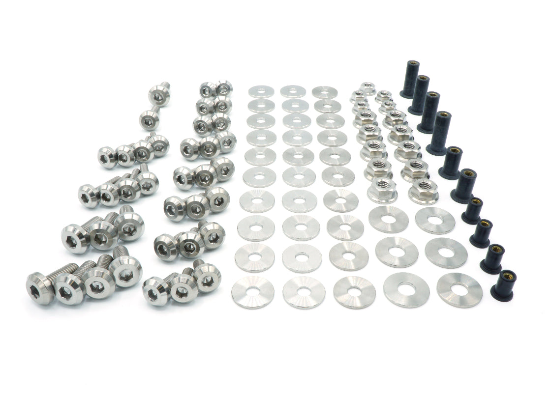 Stage 2 Titanium Hardware Engine Bay Kit - Subaru WRX/STI (2015-2021)