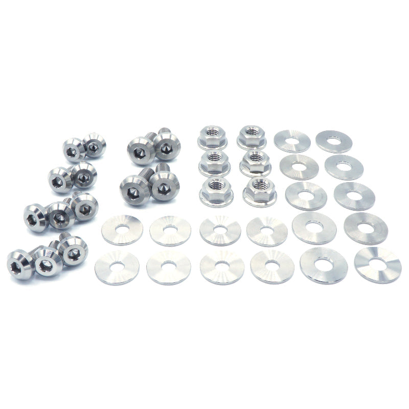 Stage 1 Titanium Hardware Engine Bay Kit - Subaru Impreza GC8 (1992-2001)