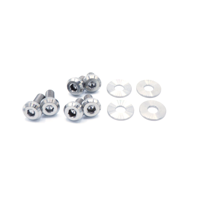 Titanium Hardware Hood Kit - Subaru Impreza GC8 (1992-2001)