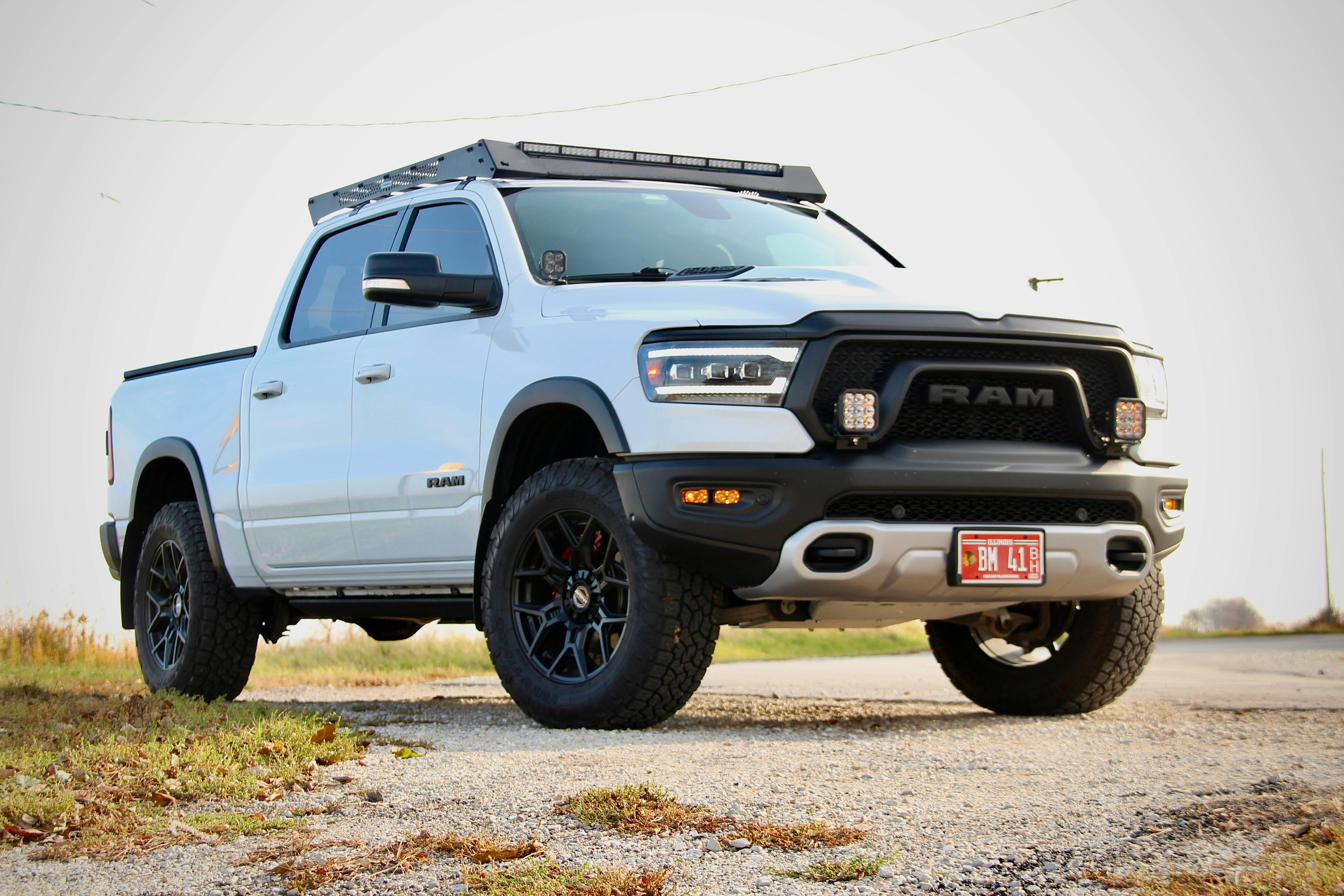 Diode Dynamics Stage Series Backlit Ditch Light Kit for 2019-2026 Ram 1500, RHO & TRX
