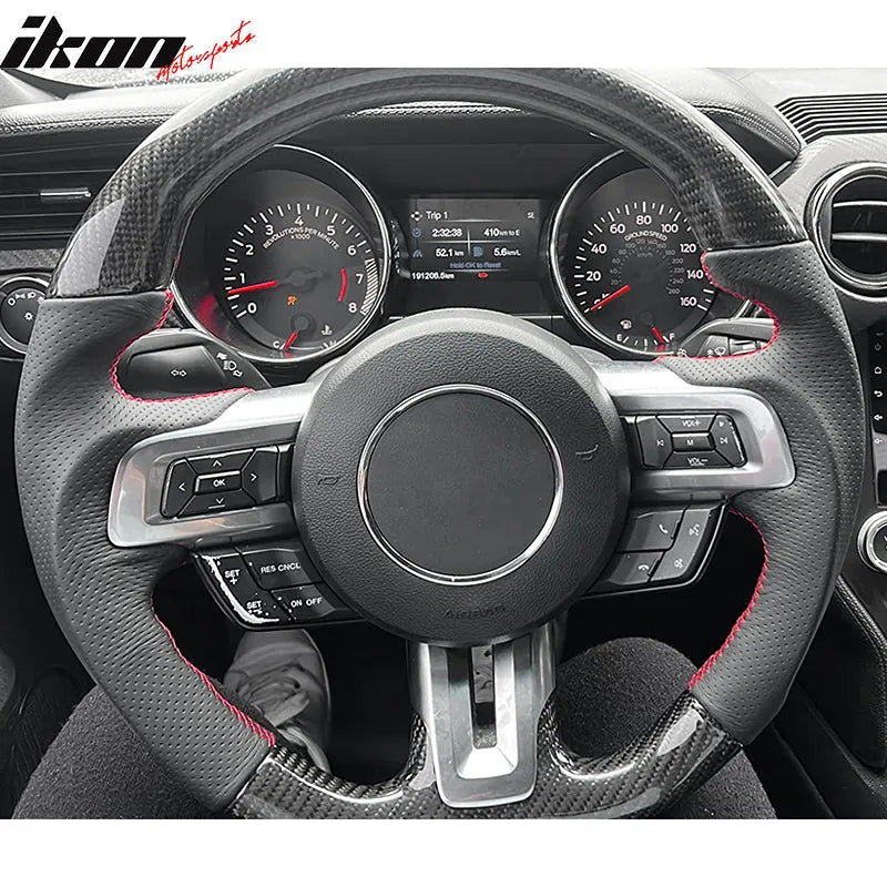 2015-2017 Ford Mustang Steering Wheel Carbon Fiber