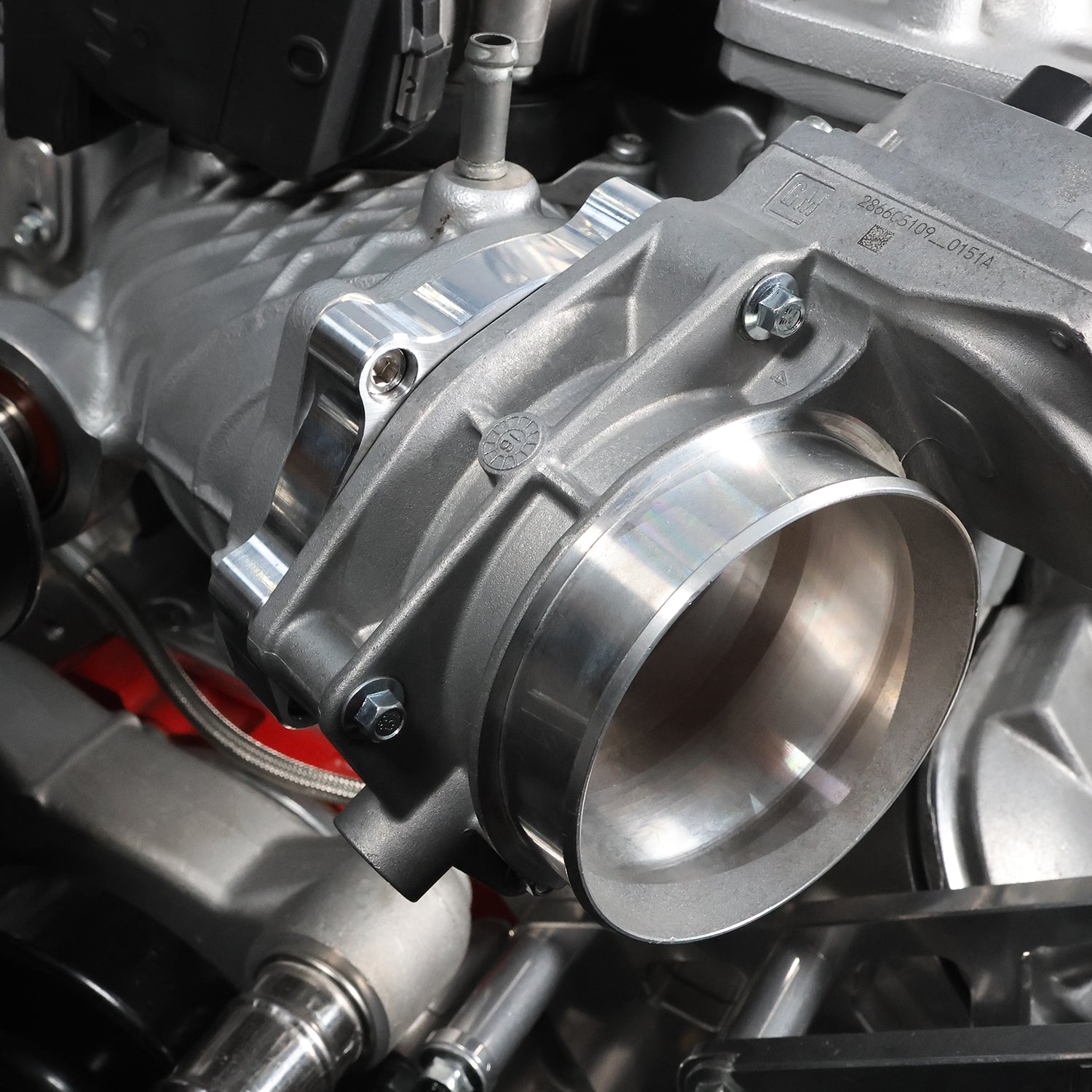Hellcat Supercharger to LS3 LSA Throttle Body Adapter