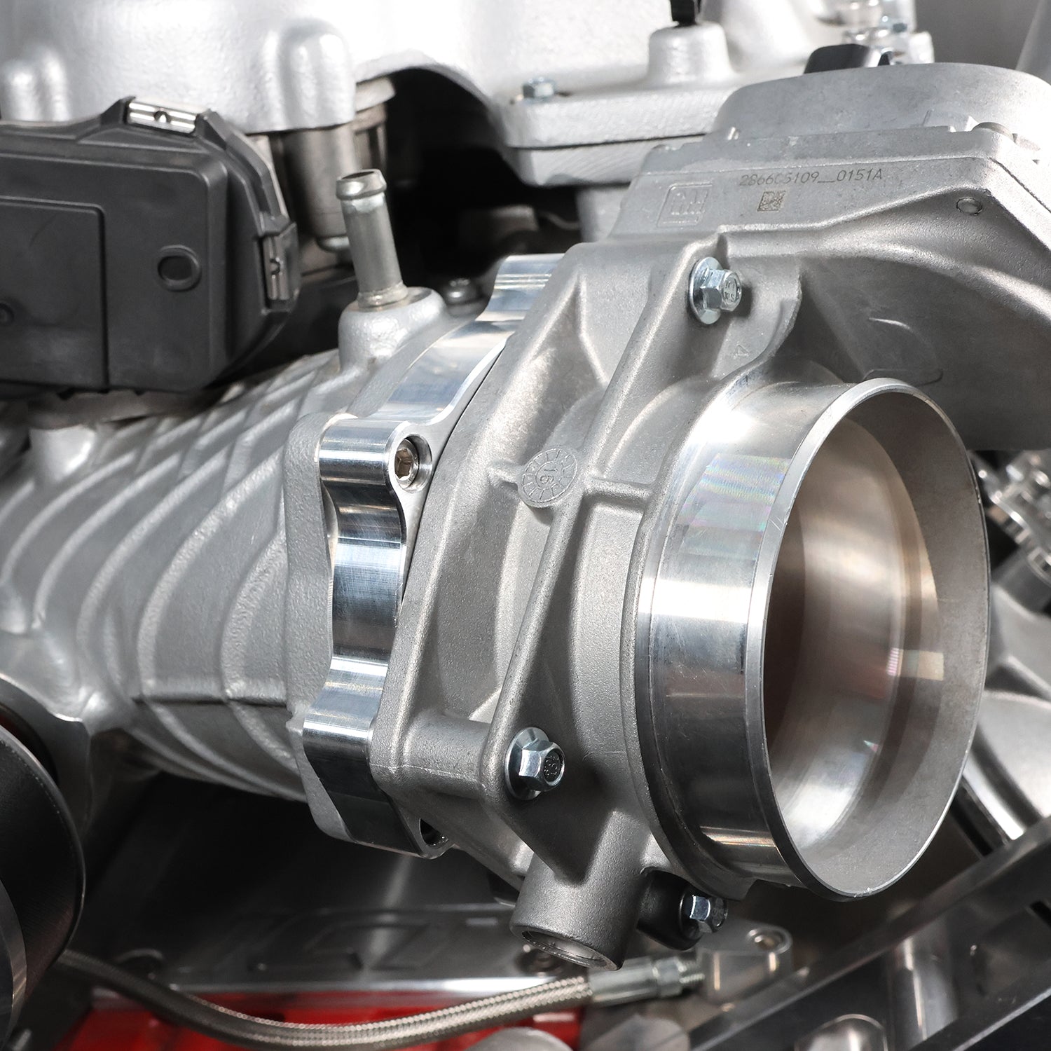 Hellcat Supercharger to LS3 LSA Throttle Body Adapter