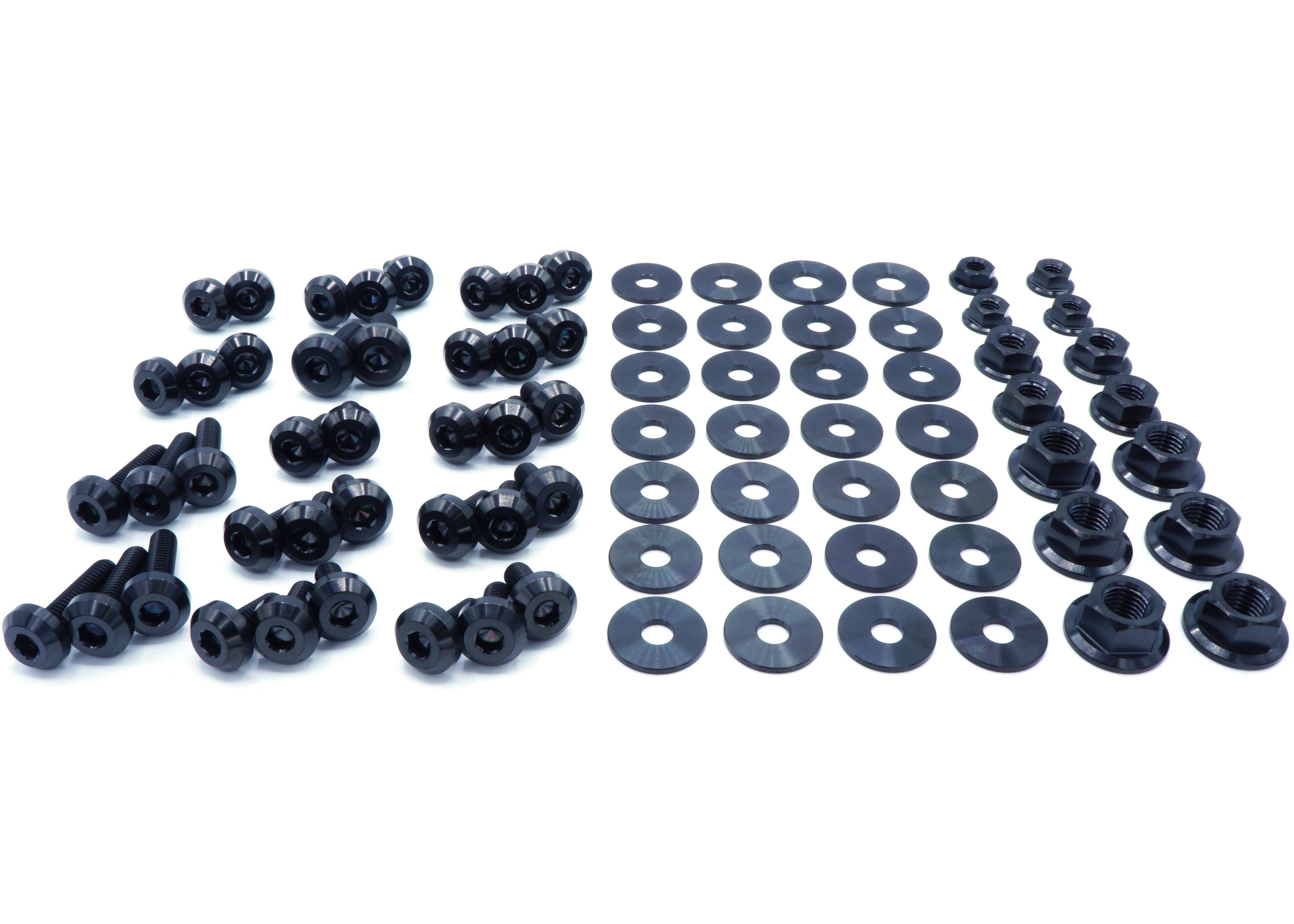 Stage 2 Titanium Hardware Engine Bay Kit - Toyota Supra MKIII (1986-1992)