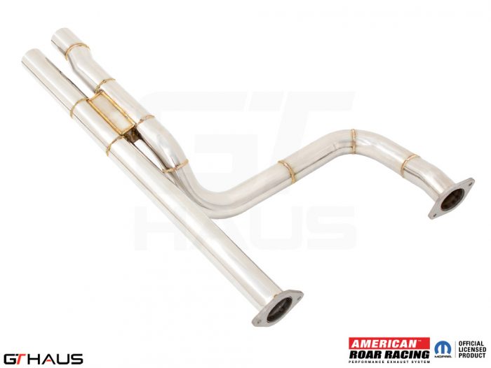 American  Roar Racing / GT Haus 2025+ Ram RHO AR-Section 1 (Front-Pipe) 76mm piping with Velocity Chamber (SUS)