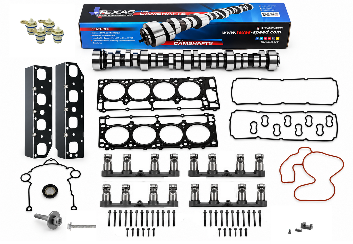 Texas Speed 5.7 2009-2023 VVT Hemi Complete NSR / Low Lift Camshaft Kit With MDS Delete Kit