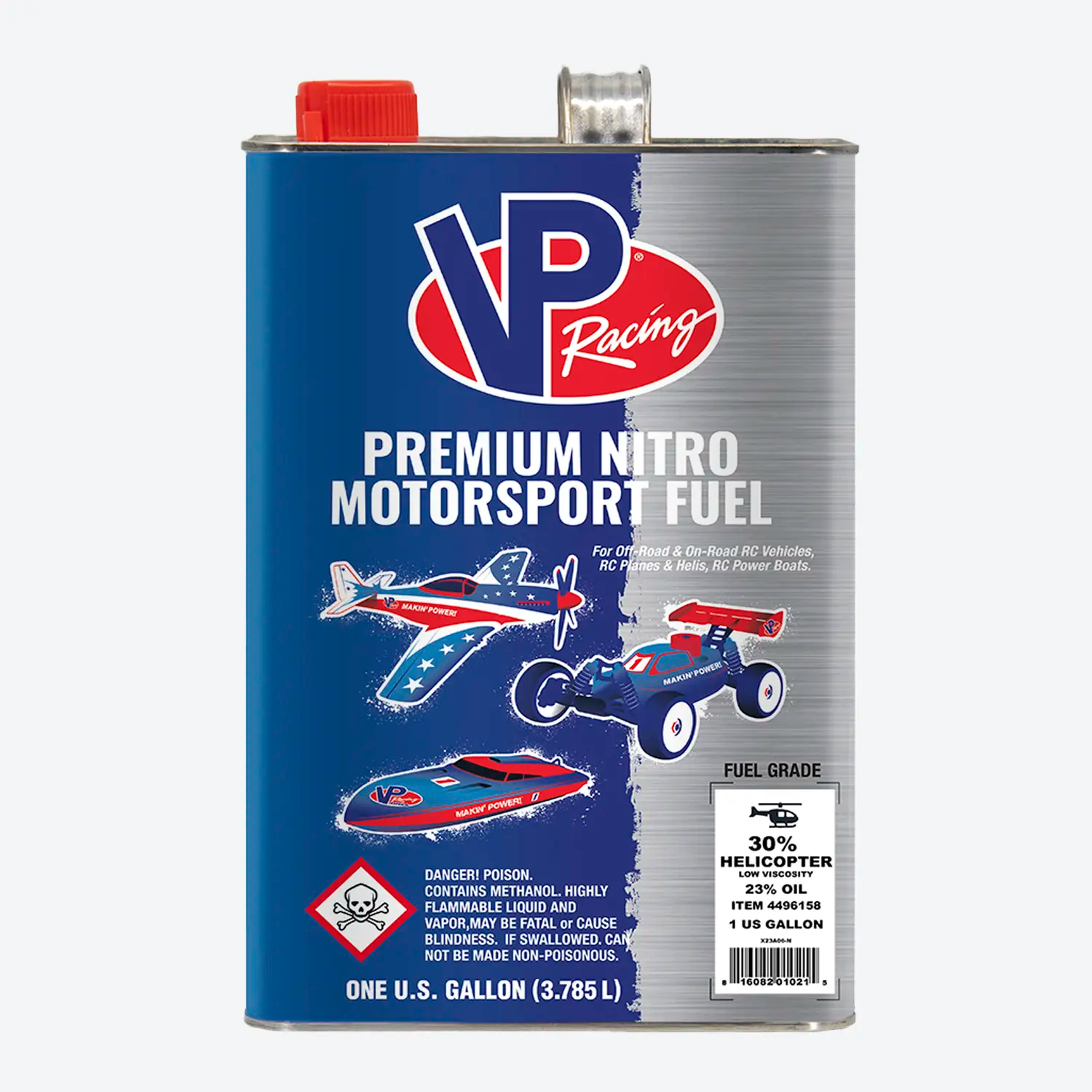 VP Racing RC Helicopter Fuel: 30% Heli / 23% Low-Viscosity Oil