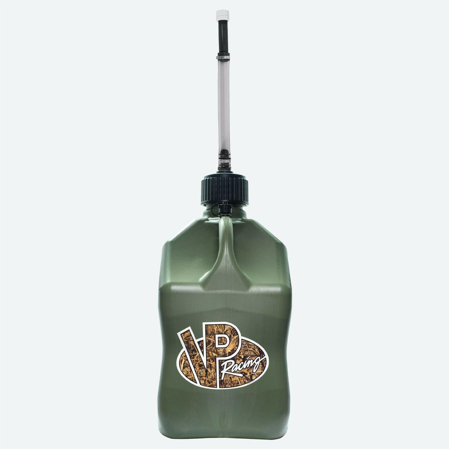 5.5 Gallon Utility Jug w/ Deluxe Hose - 5.5-Gal Sq. Motorsport Container