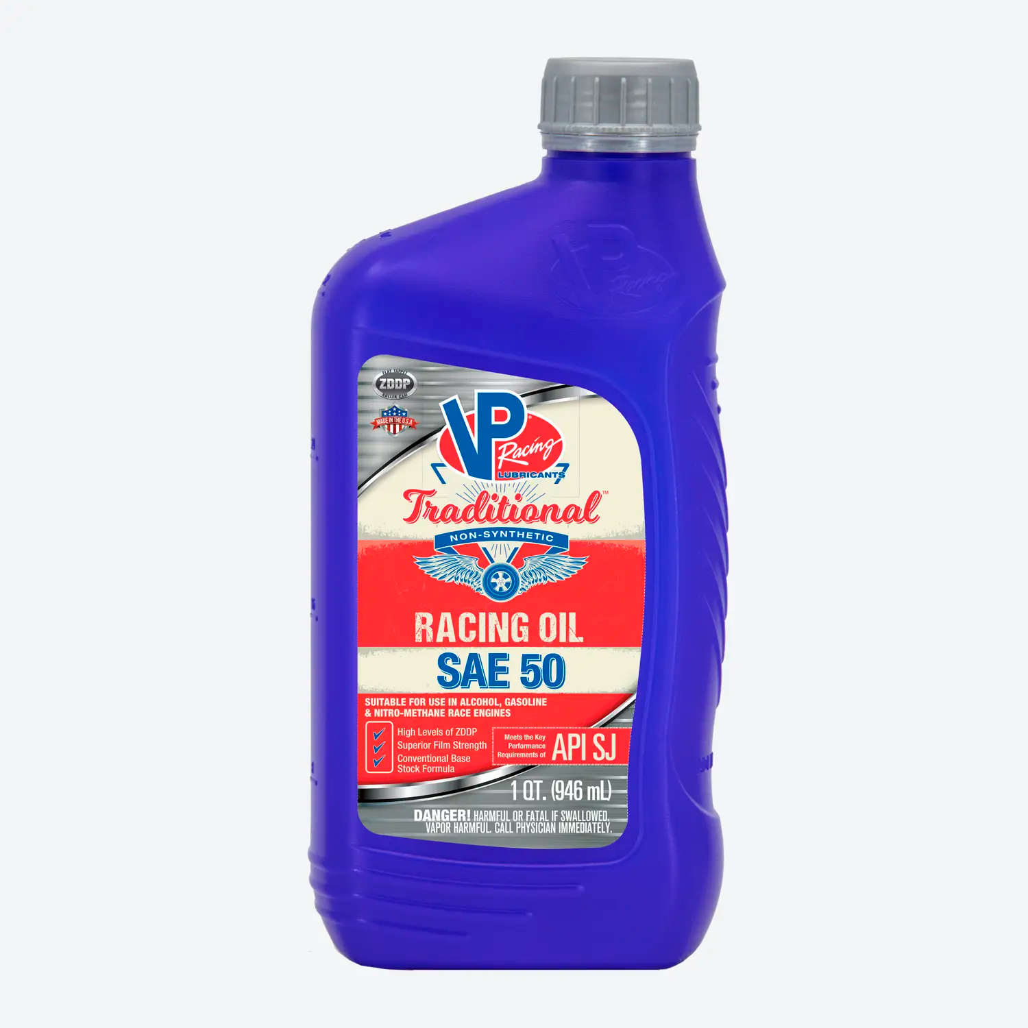 VP Racing SAE 50 VP Traditional™ Non-Synthetic Racing Oil