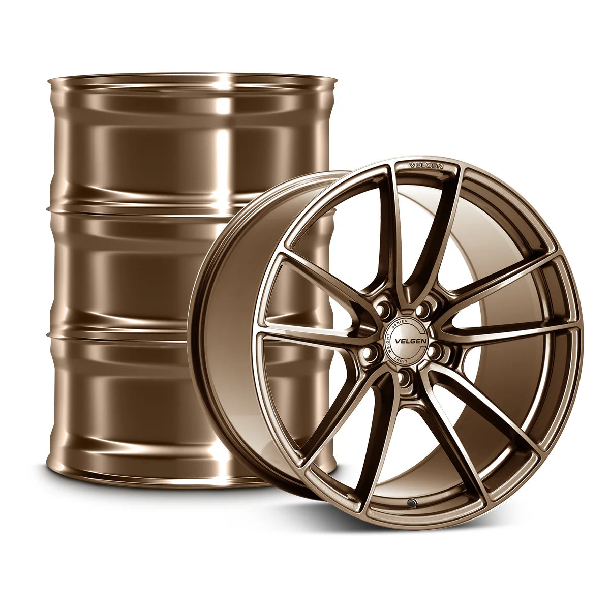 Velgen VF5 Wheel Gloss Bronze 5x127 Set Of 4