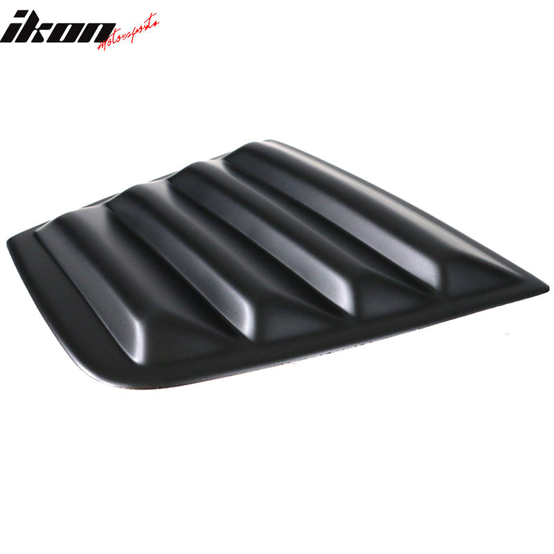 Ikon Motorsports 2008-2023 Dodge Challenger Rear Window Scoop Louver Vent