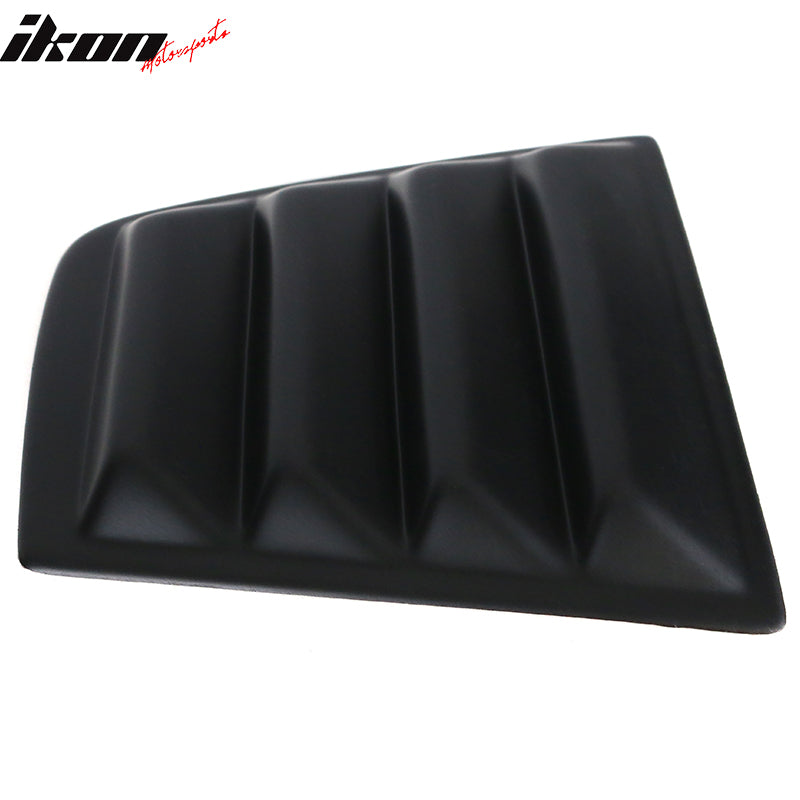 Ikon Motorsports 2008-2023 Dodge Challenger Rear Window Scoop Louver Vent