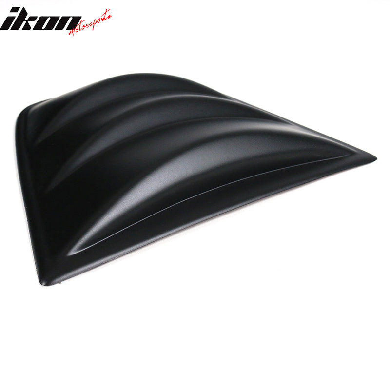 Ikon Motorsports 2008-2023 Dodge Challenger Rear Window Scoop Louver Vent