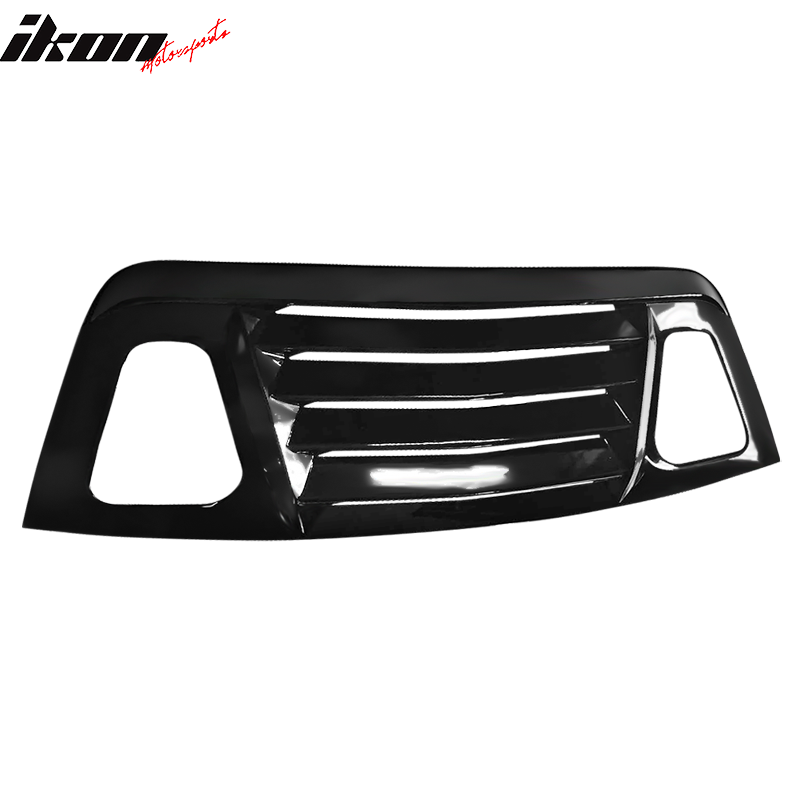 Ikon Motorsports 2008-2023 Dodge Challenger Rear Window Scoop Louver Vent