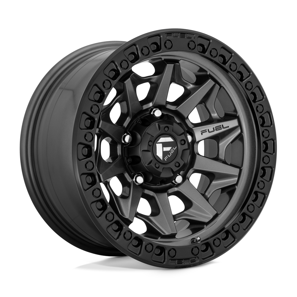 Fuel Covert Matte Gun Metal Wheel