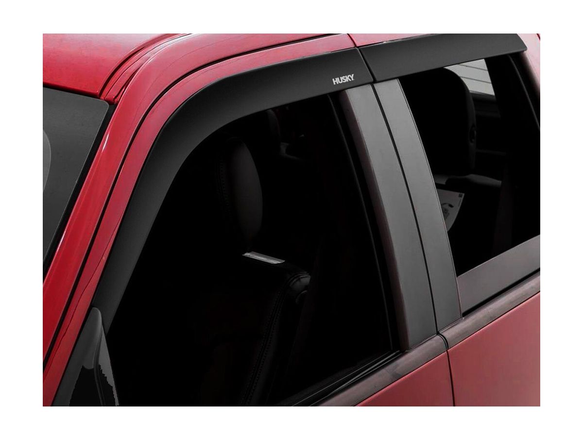 Husky Liners 19-25 RAM 1500 / TRX/ RHO Crew Cab Ventvisor Low Profile (4pc) - Smoke