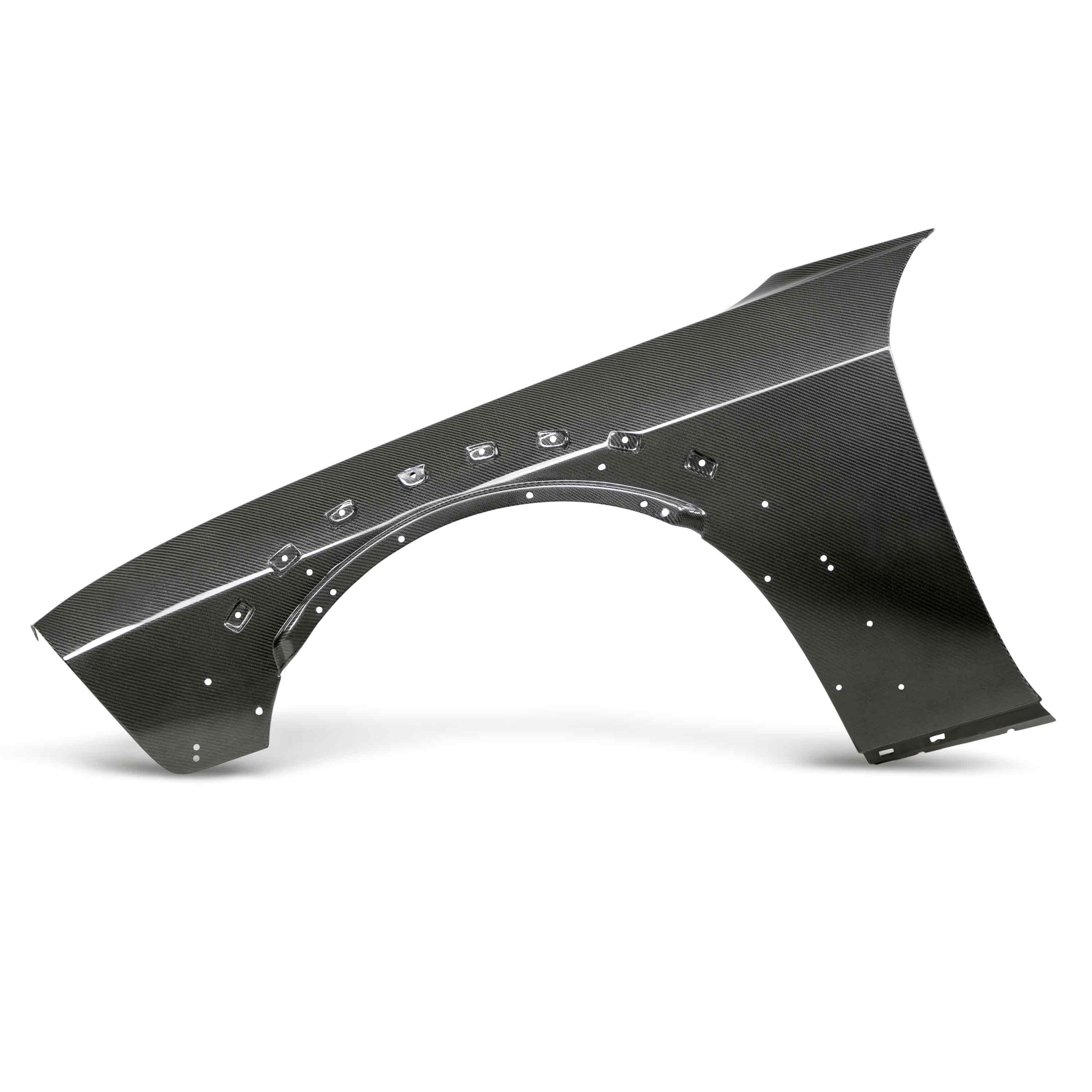 Anderson Composites Carbon fiber front fenders for 2018-2023 Dodge Challenger Widebody