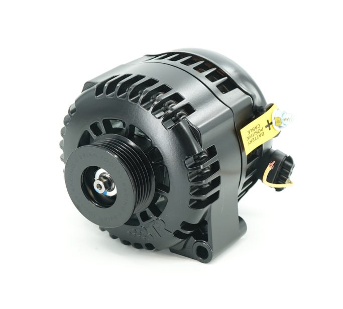 BTR HYPERDRIVE FRONT DRIVE KIT - LS - BLACK - SFI BALANCER - DRESS KIT - ACD-LS05B-SFI