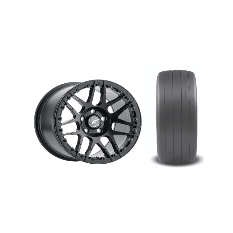 Forgestar F14 Beadlock 17x10 W/ ET Street R Pair Drag Pack Bundle (Charger / Challenger / 300)