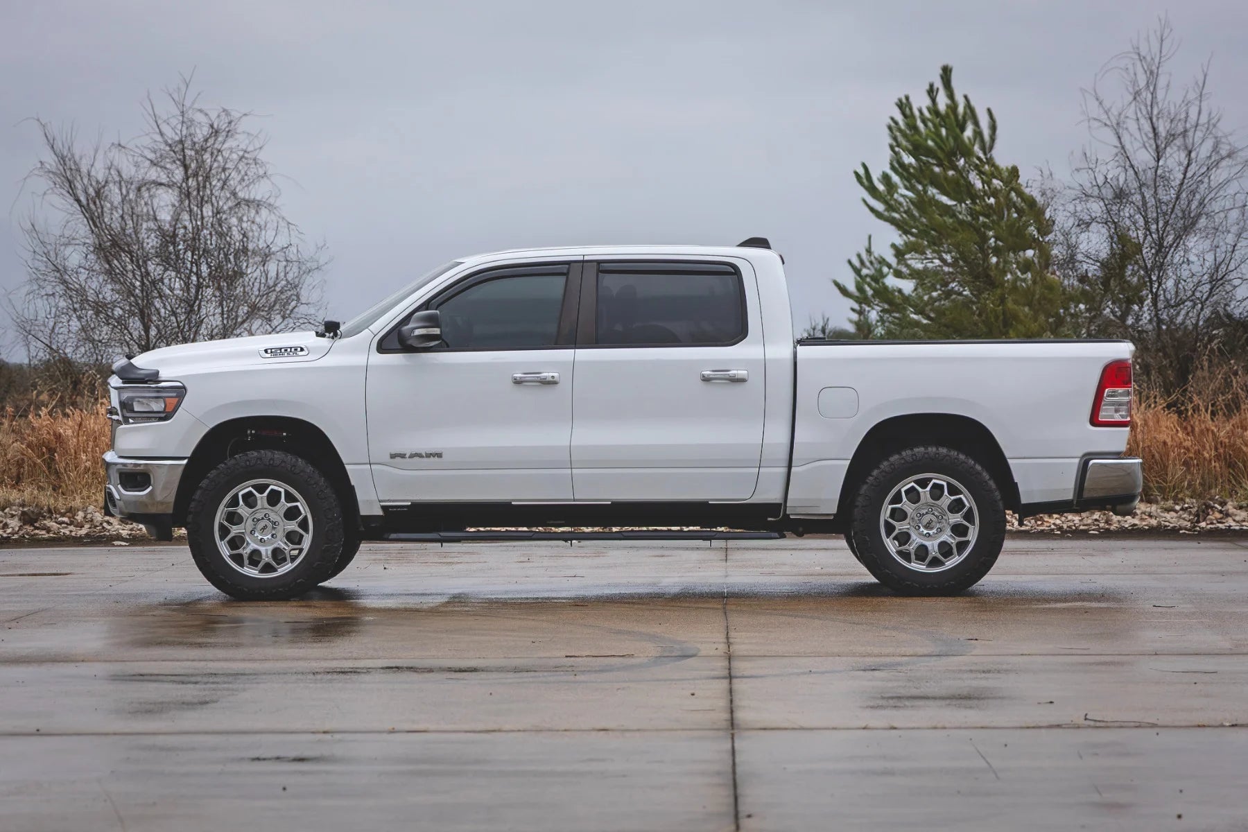 Rough Country TR2 Running Boards Ram 1500 (19-26)/1500 TRX (21-24) Crew Cab