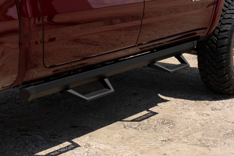 Rough Country SRL2 Adj Aluminum Step Crew Cab | Ram 1500 & RHO  (19-25)/1500 TRX (21-24)