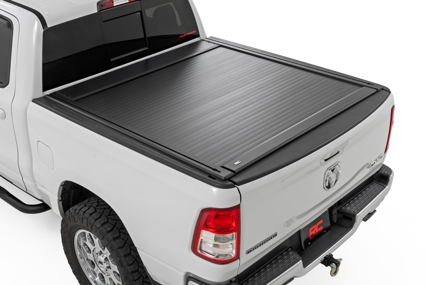 Rough Country Retractable Bed Cover 5'7" Bed | 2019-2027 Ram 1500 & RHO /1500 TRX