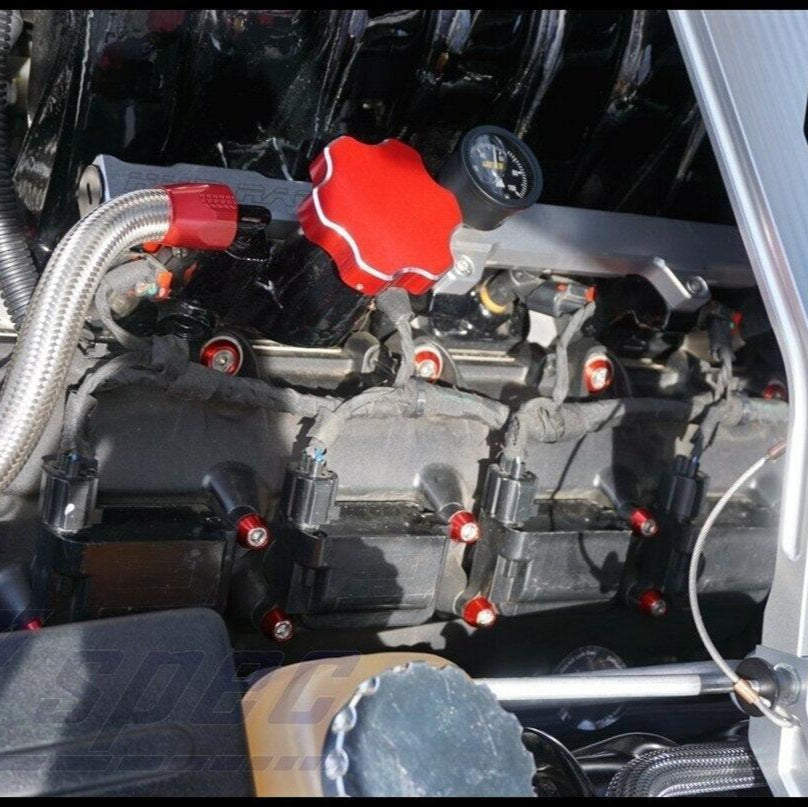 ZSPEC "Stage 3" Dress Up Bolts® Fastener Kit for '11-17 Dodge Charger/Challenger R/T, Stainless & Billet