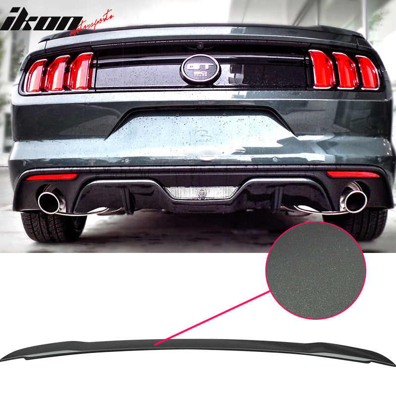 2015-2023 Ford Mustang GT Factory Style Painted Trunk Spoiler Wing