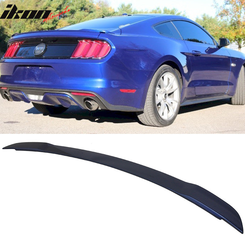 2015-2023 Ford Mustang GT Factory Style Painted Trunk Spoiler Wing