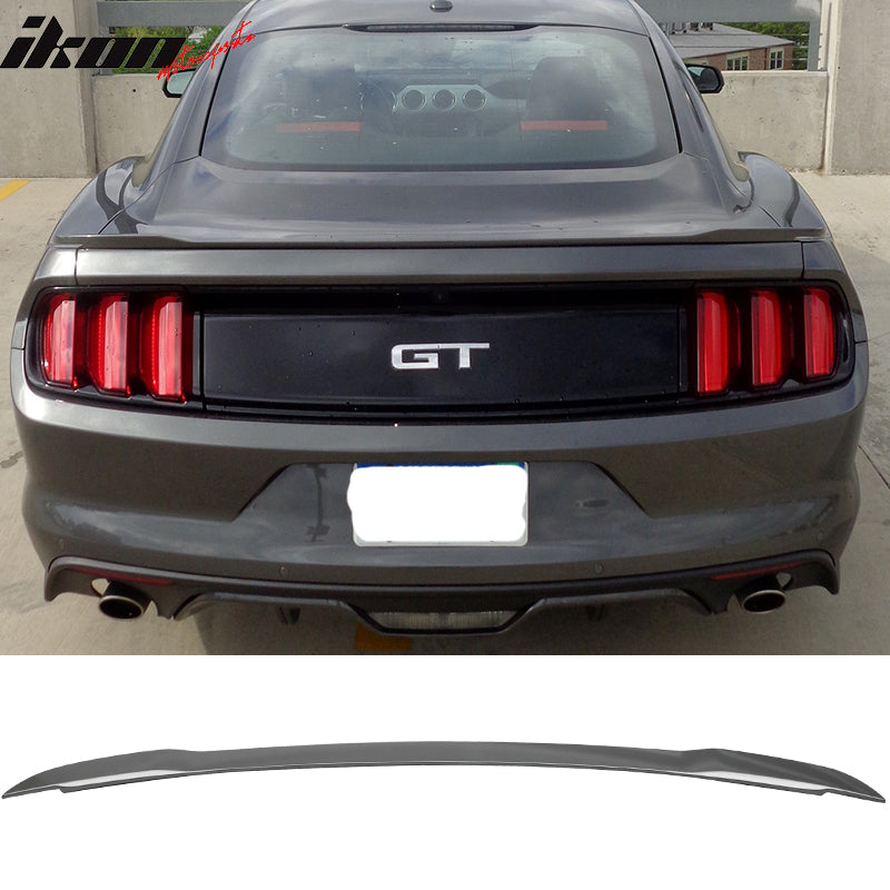 2015-2023 Ford Mustang GT Factory Style Painted Trunk Spoiler Wing