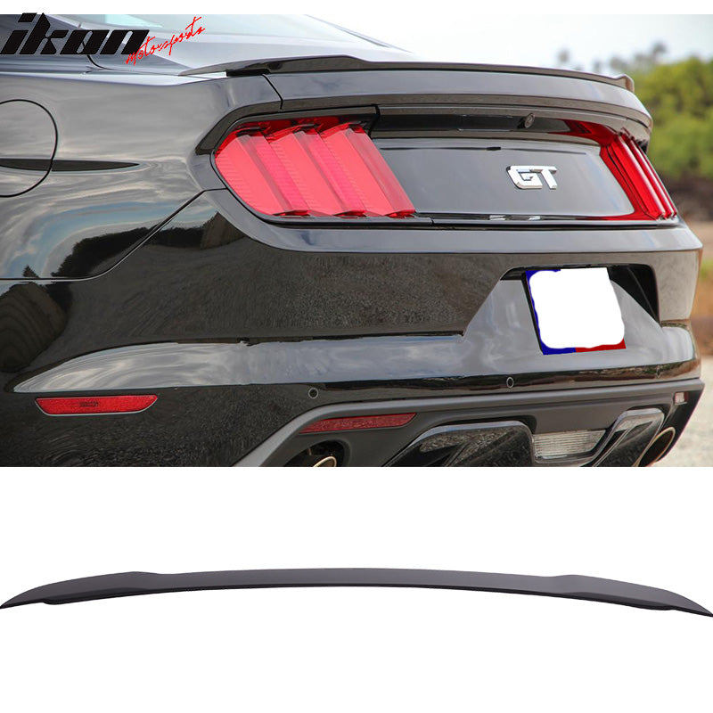 2015-2023 Ford Mustang GT Factory Style Painted Trunk Spoiler Wing