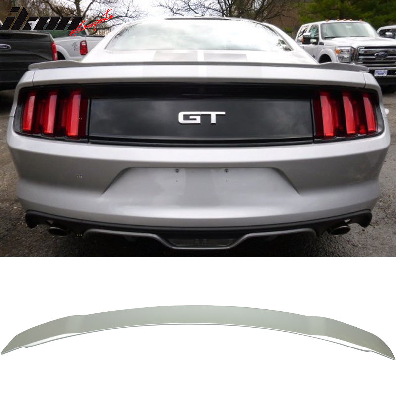 2015-2023 Ford Mustang GT Factory Style Painted Trunk Spoiler Wing