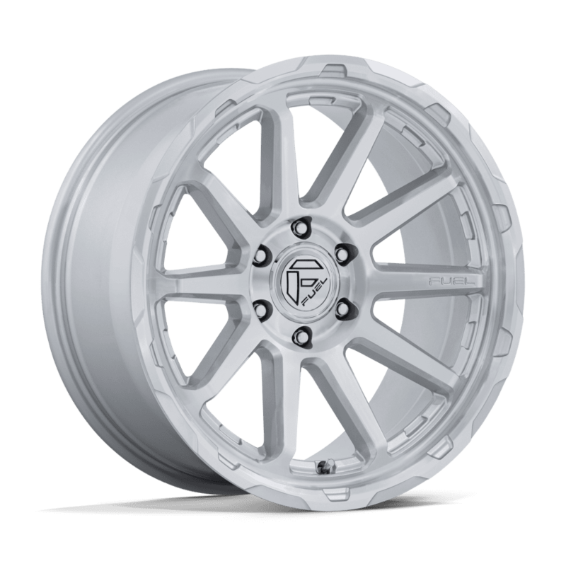 Fuel Circuit Silver Machined Wheel
