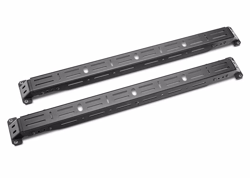 RealTruck HD Universal Bed Mid-Size Cross Bars (Pair) - Black